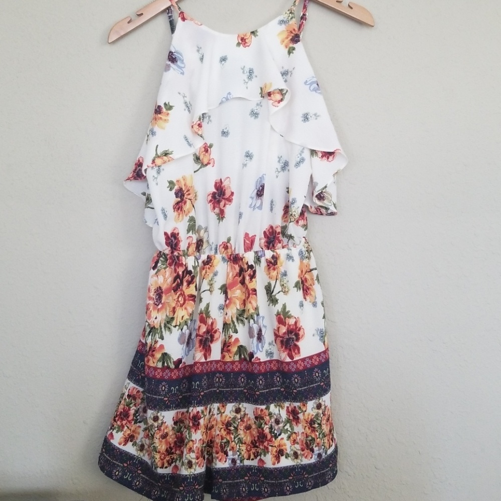 Gorgeous Cream Floral Romper